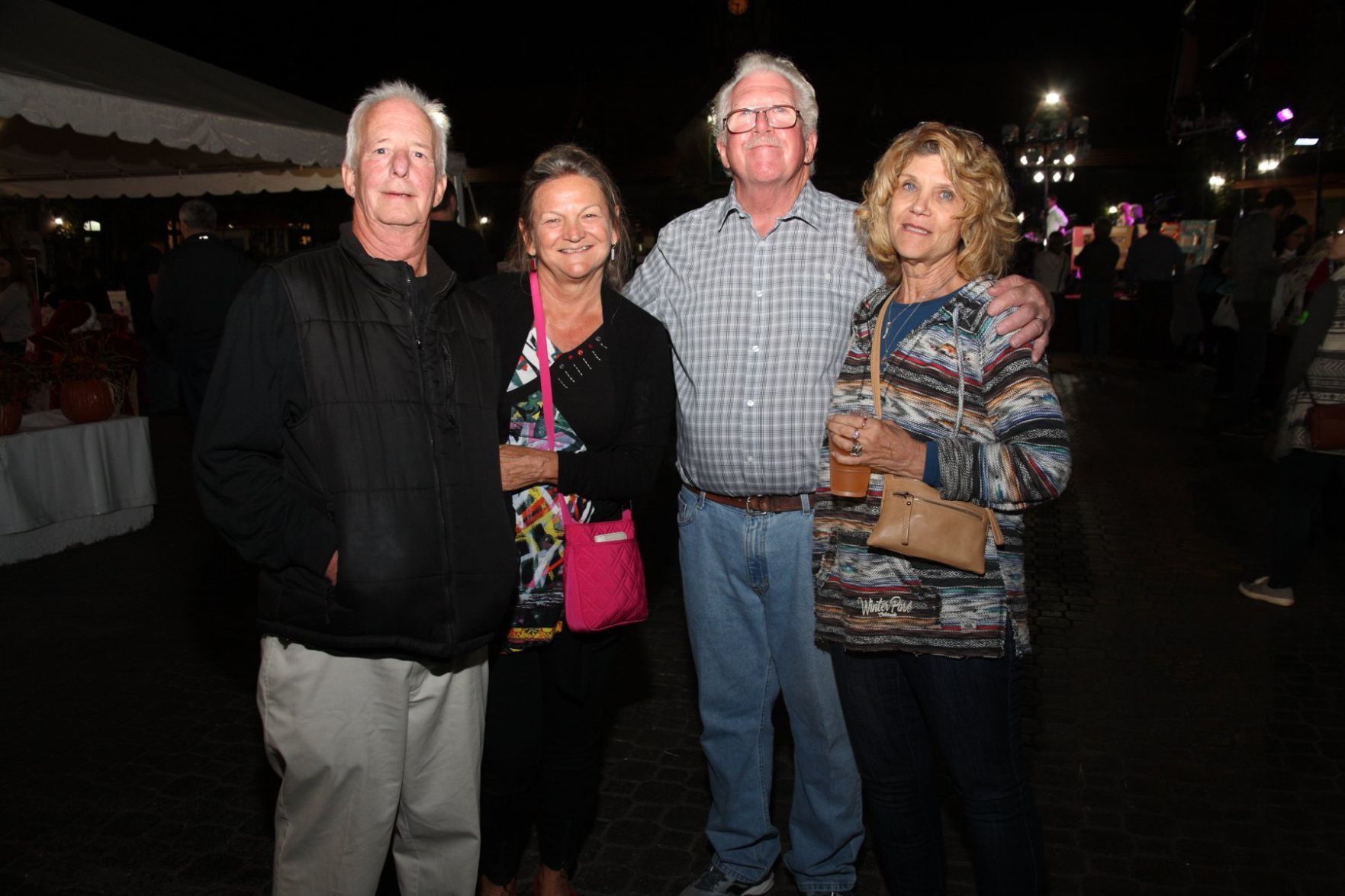 Mike and Karen Thomson, Dave and Mary Doyle